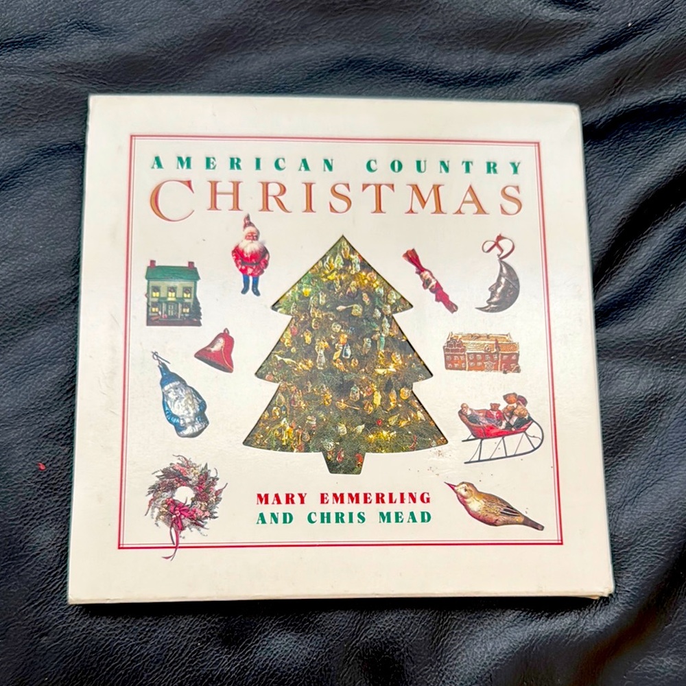 🌷American Country Christmas Book ISBN 0-517-57386-5